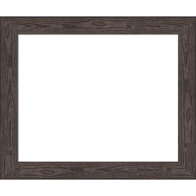 Amanti Art Bridge Black Framed Dry Erase Magnetic Board