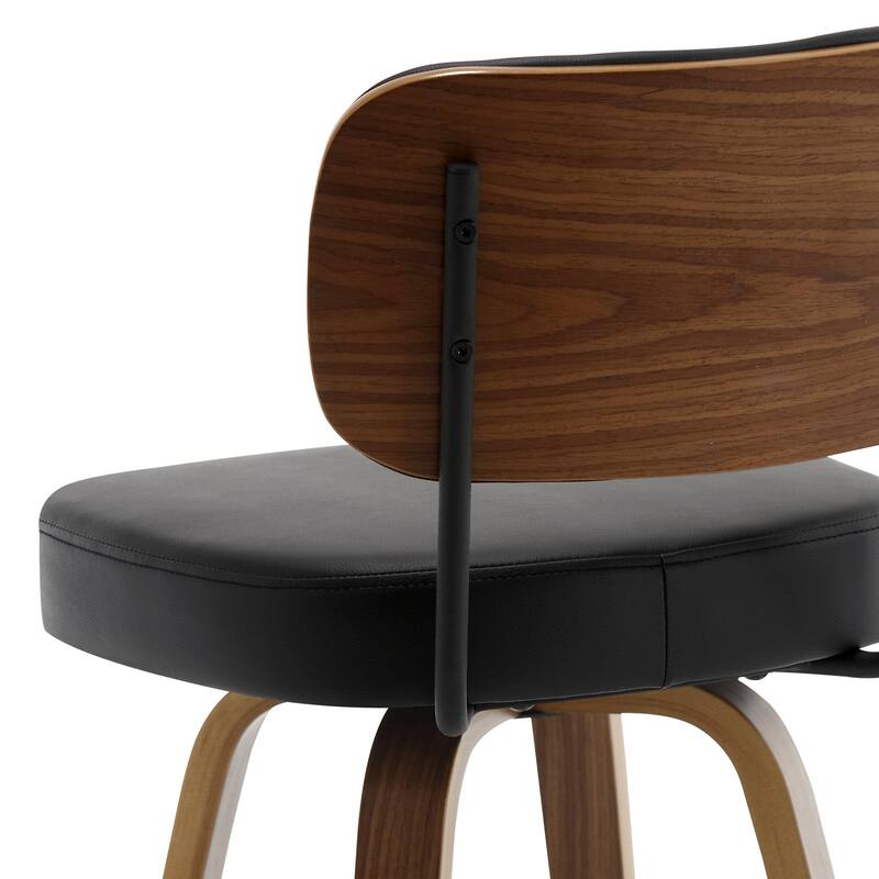 26"/29" Swivel Bar Stools/ Counter Stools with Bentwood Legs