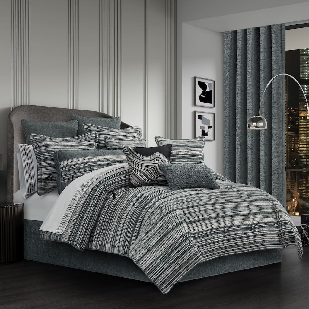 J. Queen New York Parallel Comforter Set