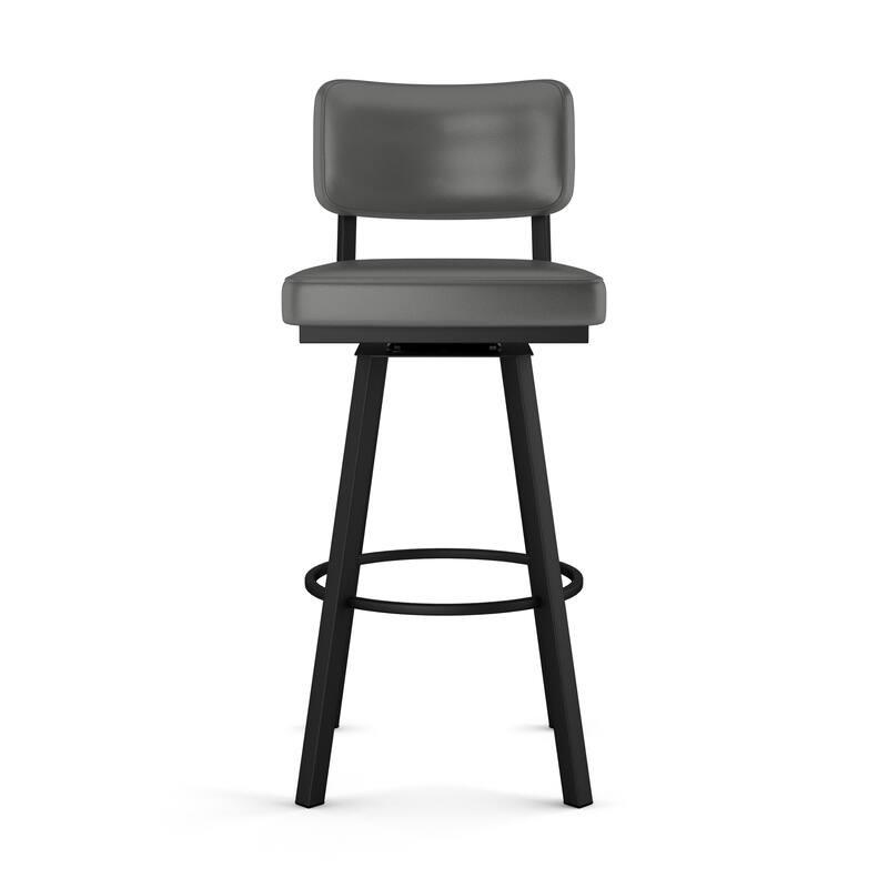 Amisco Alek Swivel Counter and Bar Stool