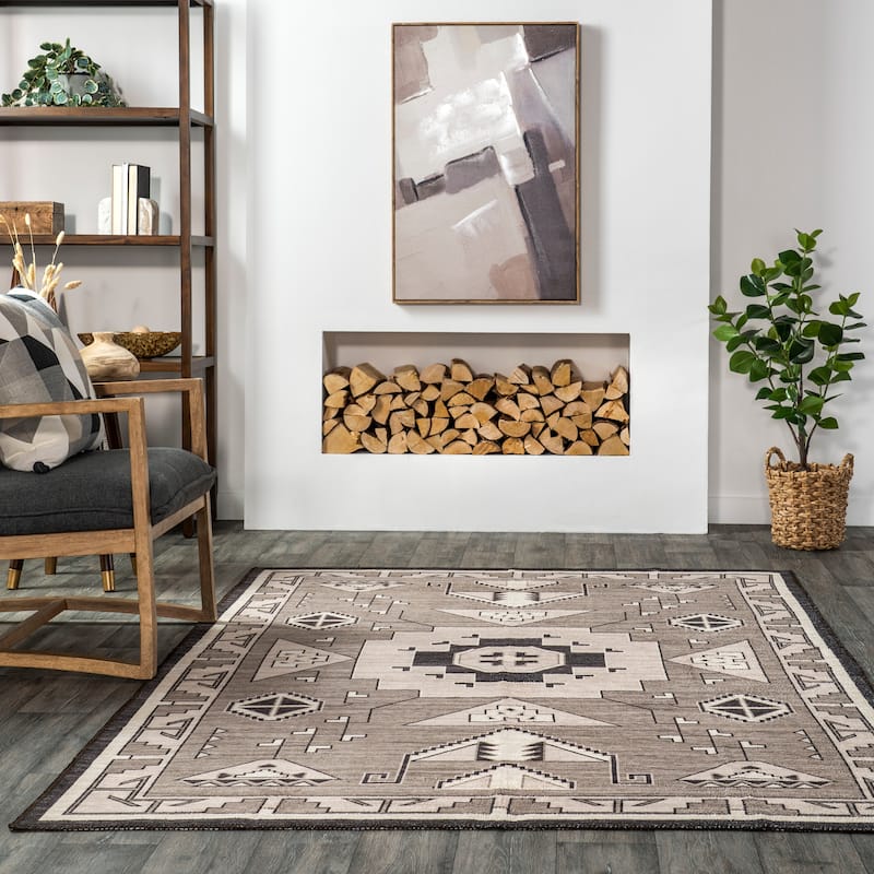 Nuloom Calliope SpinClean Bohemian Machine Washable Area Rug