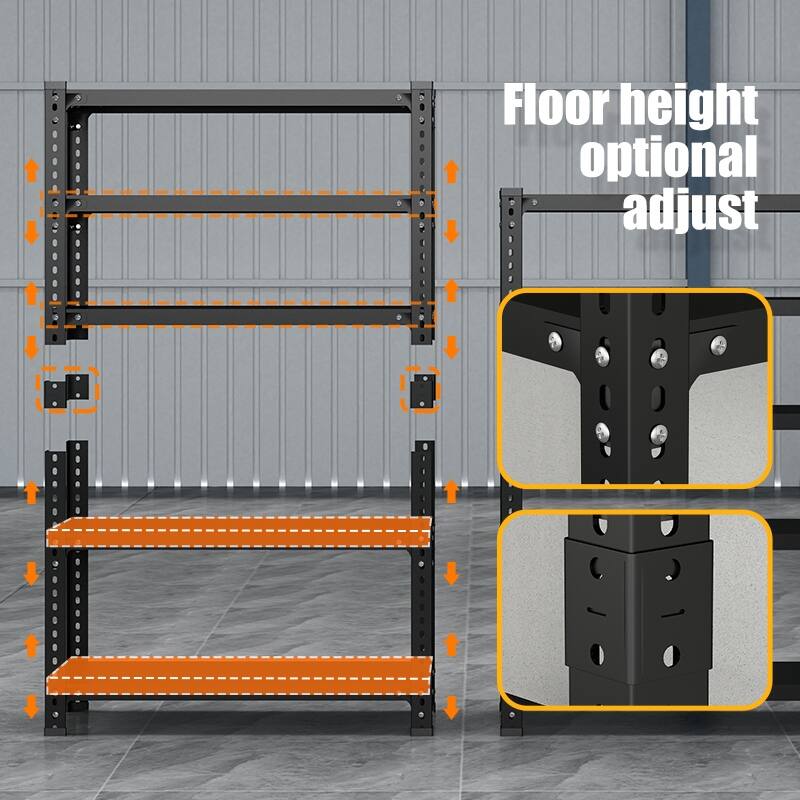 71 in. H 5-Tier Heavy-Duty Metal Kitchen Shelves with Adjustable Shelves