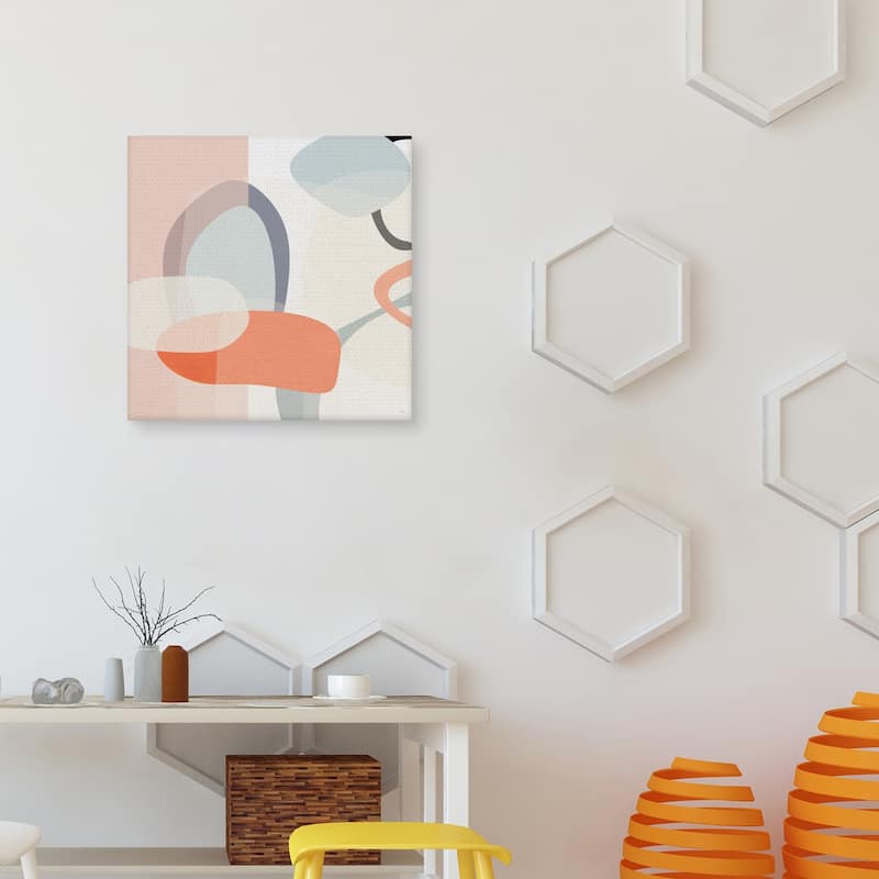 Floating on Silk I by Susan Jill Canvas Art Print