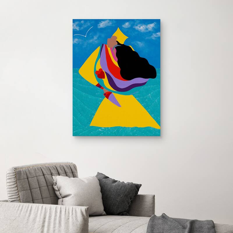 Erzulie Haitian Goddess of Love by Synthia SAINT JAMES Canvas Art Print