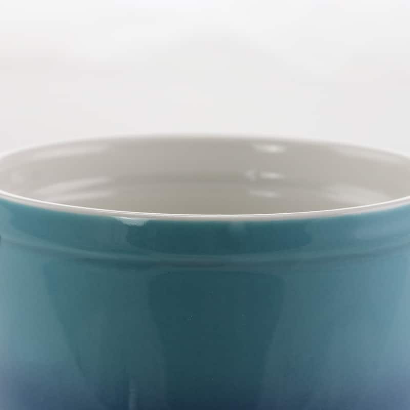 Tudeley 3 Piece 1.2 Cup Stoneware Casserole Dish Set With Lids