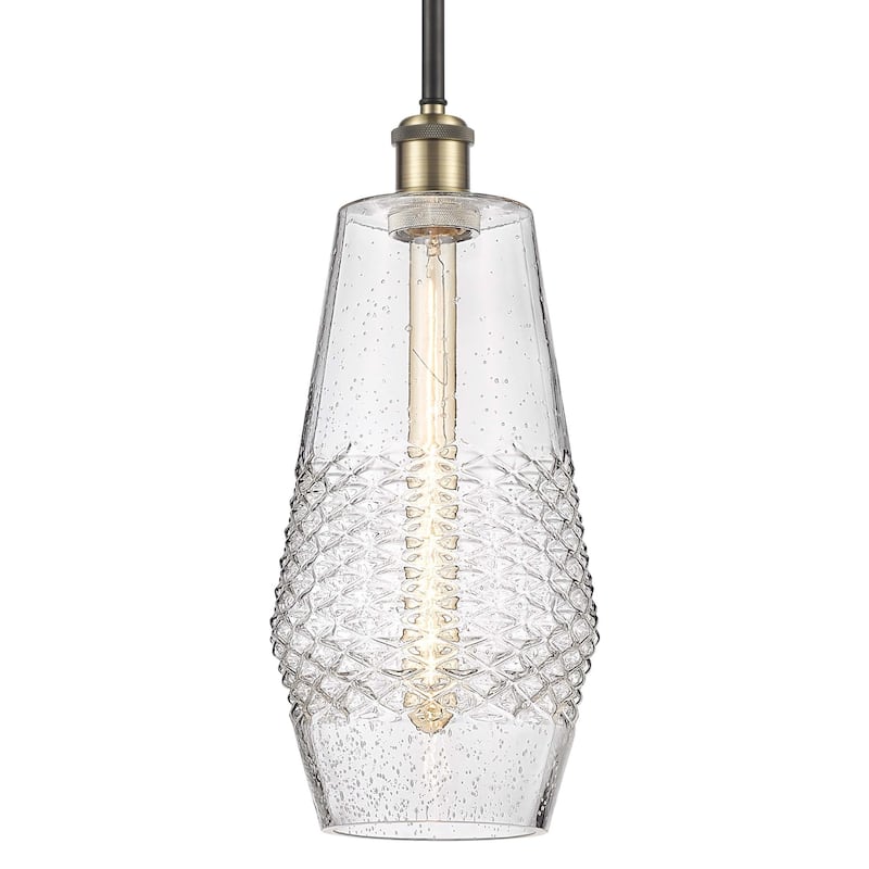 Innovations Lighting 516-1S-17-7 Windham Pendant Windham 7" Wide Mini
