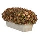 preview thumbnail 21 of 20, Faux Hydrangeas in White Wood Washed Ledge Planter