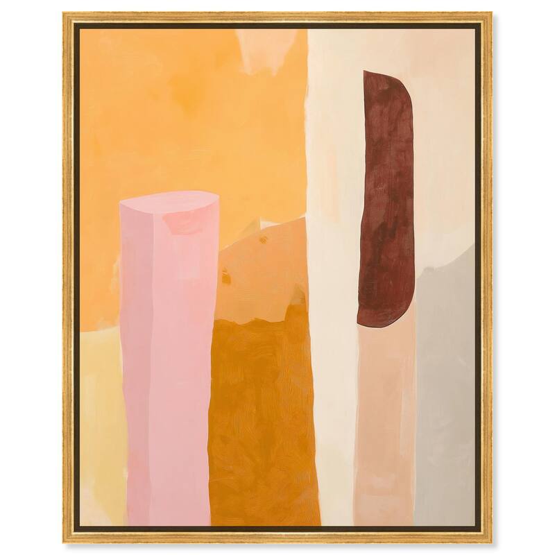 Terra Cotta Dreams Canvas by Art Remedy - 24" x 30" - Gold