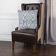preview thumbnail 1 of 25, Rizzy Home Cotton Damask Throw Pillow, 22x22