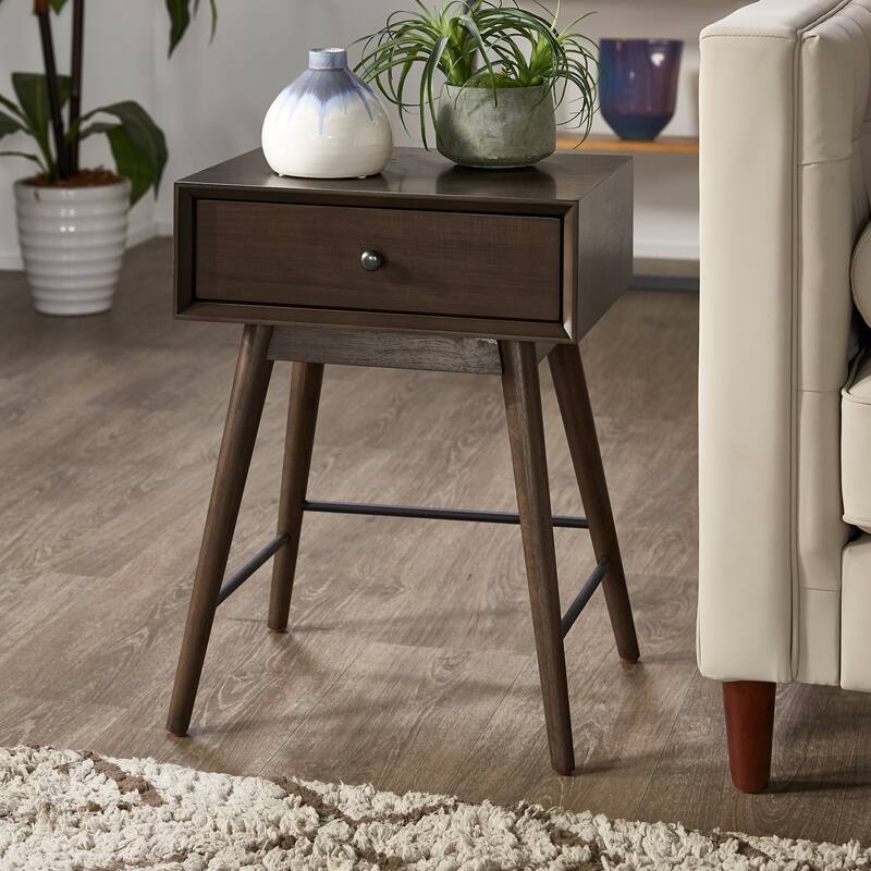 Aniket Queen Size Metal Bed with Nightstands Set by iNSPIRE Q Classic