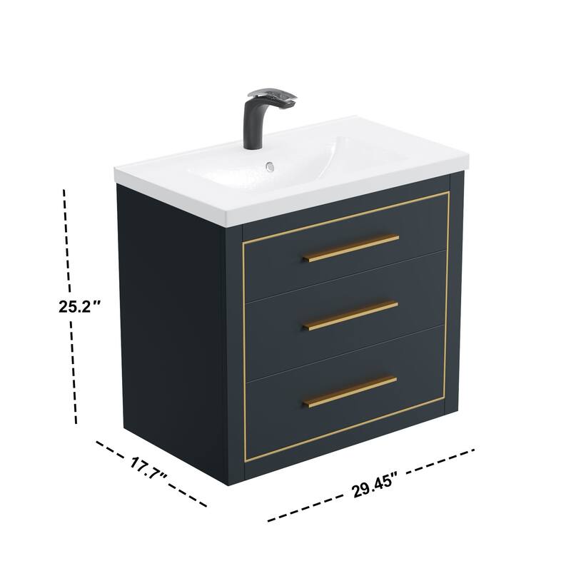 LaLa 30" Single Vanity Set