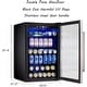 preview thumbnail 3 of 5, 145 Can Wine Cooler Refrigerator Glass Door Fridge Compressor Freestanding