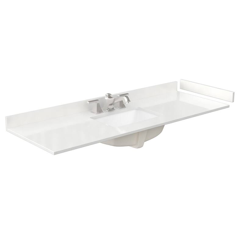 Wyndham Collection WCH717160S-QTZ-US3MXX Elan 60" Free Standing Single