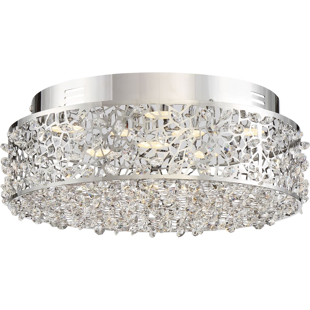 Starlet 4-Light LED Flush Mount in Polished Chrome