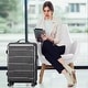 preview thumbnail 3 of 15, 3-Piece Hardshell Luggage Set with TSA Lock YKK Zippers Aluminum Telescopic Handle and Spinner Wheels Durable PC+ABS Suitcase