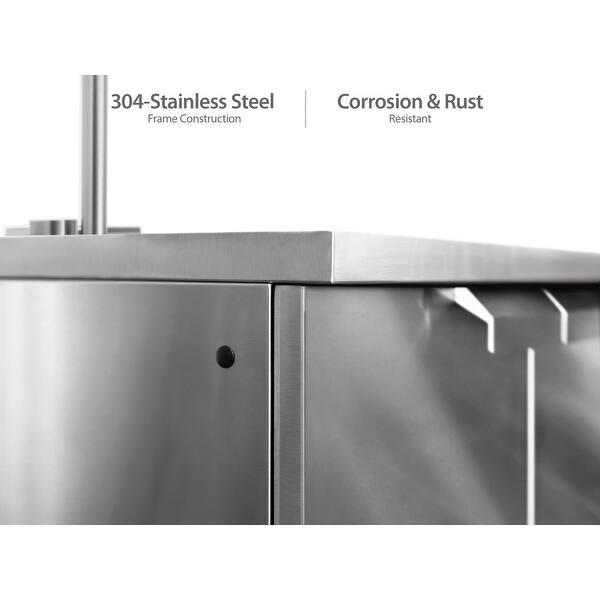 Shop Newage Products Outdoor Kitchen 32 Inch W X 24 Inch D Sink