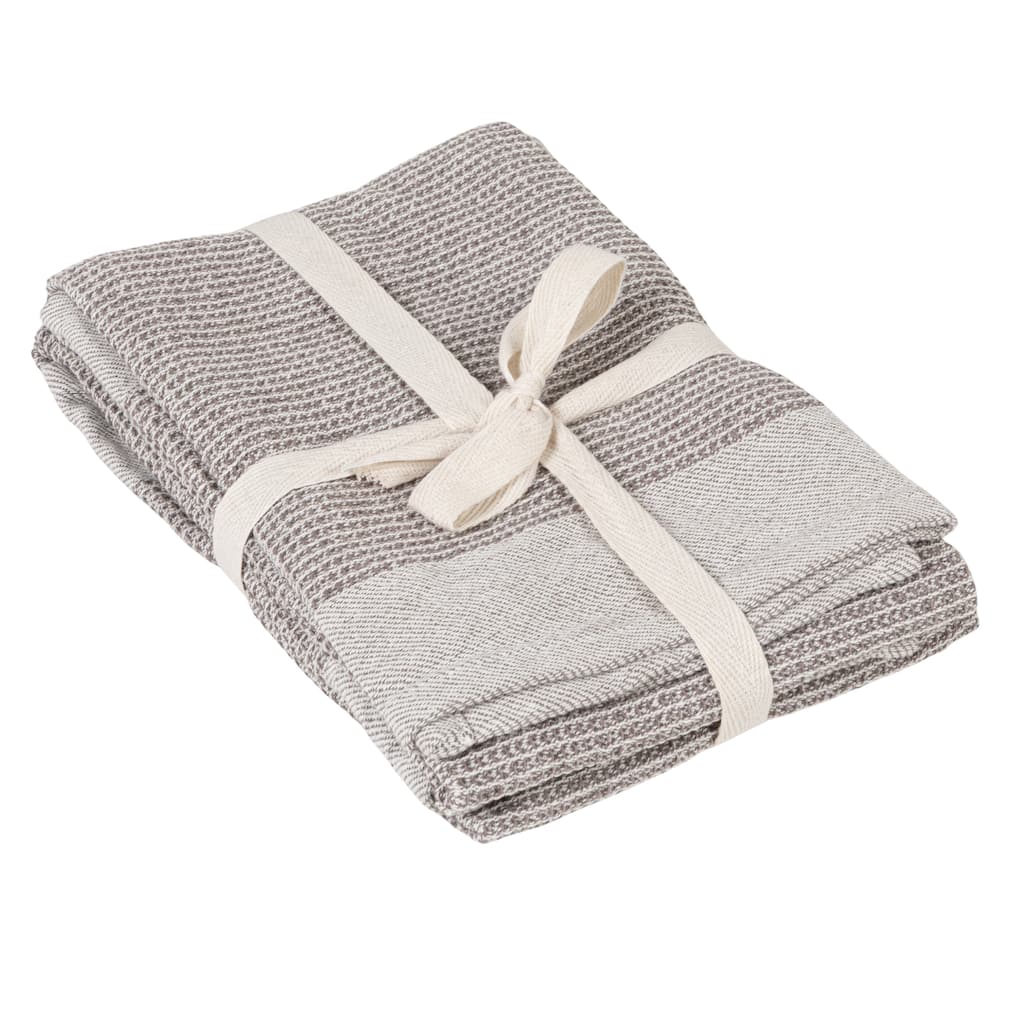 Cotton Waffle Weave Tea Towels - 28.0"L x 0.1"W x 18.0"H