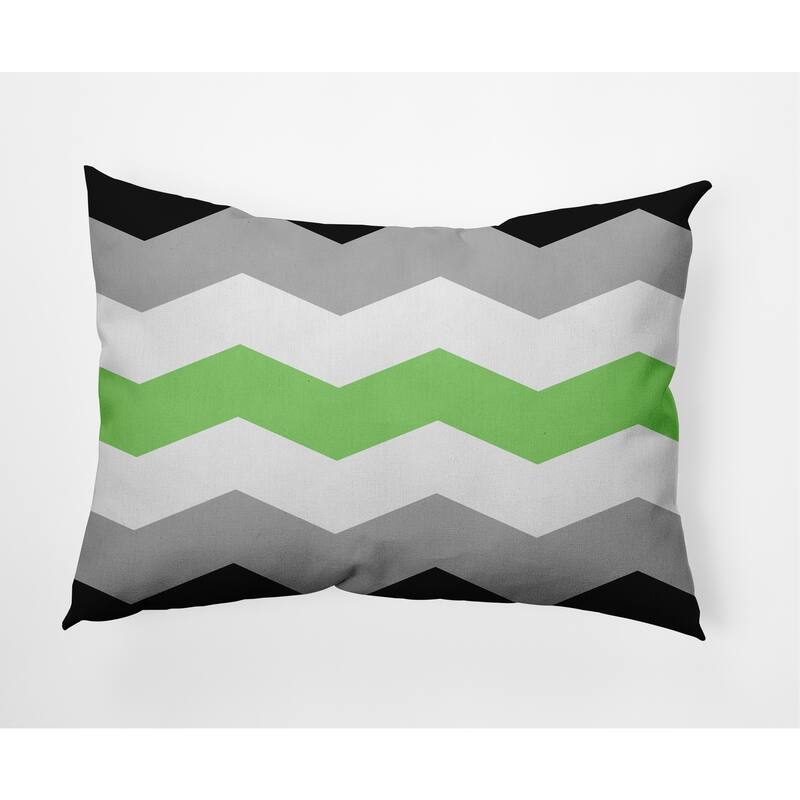 Pride Chevron Outdoor Throw Pillow - 14" x 20" - Agender Chevron