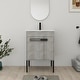 preview thumbnail 2 of 62, Bathroom Vanity With Sink In 24/30/36 Inch, Floating Bathroom Vanity or Freestanding Vanity With Soft Close Door