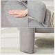 preview thumbnail 40 of 43, Modern Relvet Accent Chair with Spacious Round Seat for Living Room