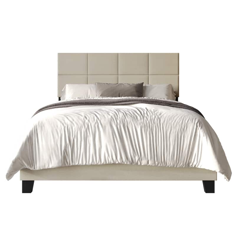 Clayfell Lufkin Upholstered Panel Bed