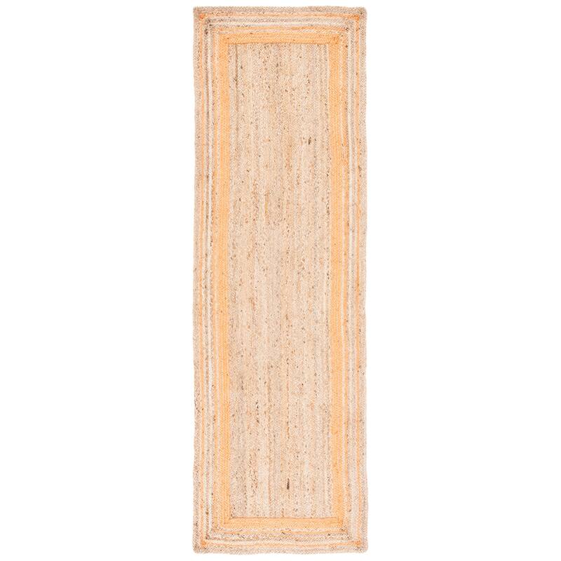 SAFAVIEH Handmade Natural Fiber Averi Border Jute Rug