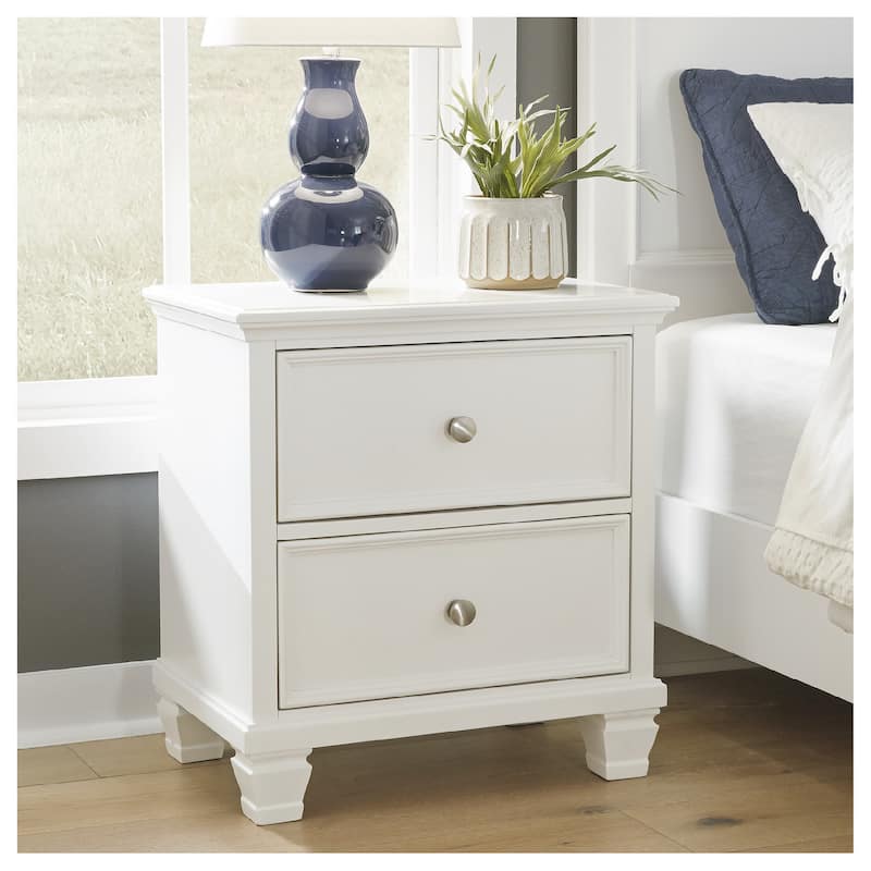 Signature Design by Ashley Fortman Two Drawer Night Stand