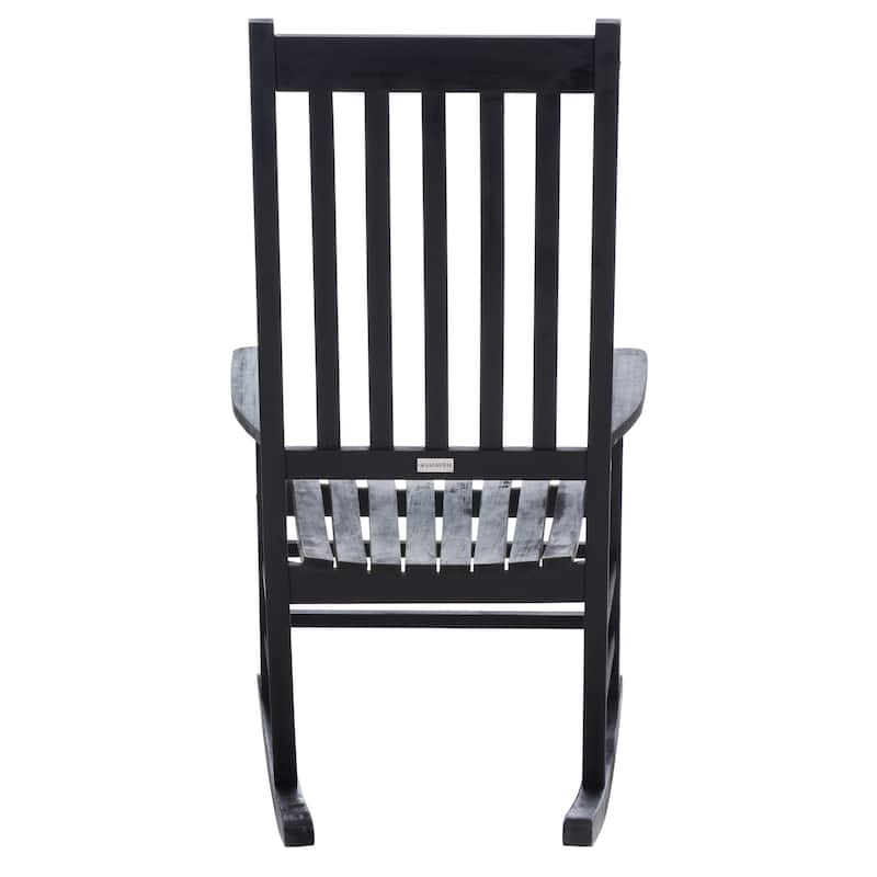 SAFAVIEH Outdoor Marilijn Acacia Wood Rocking Chair - 26W x 45D x 34H