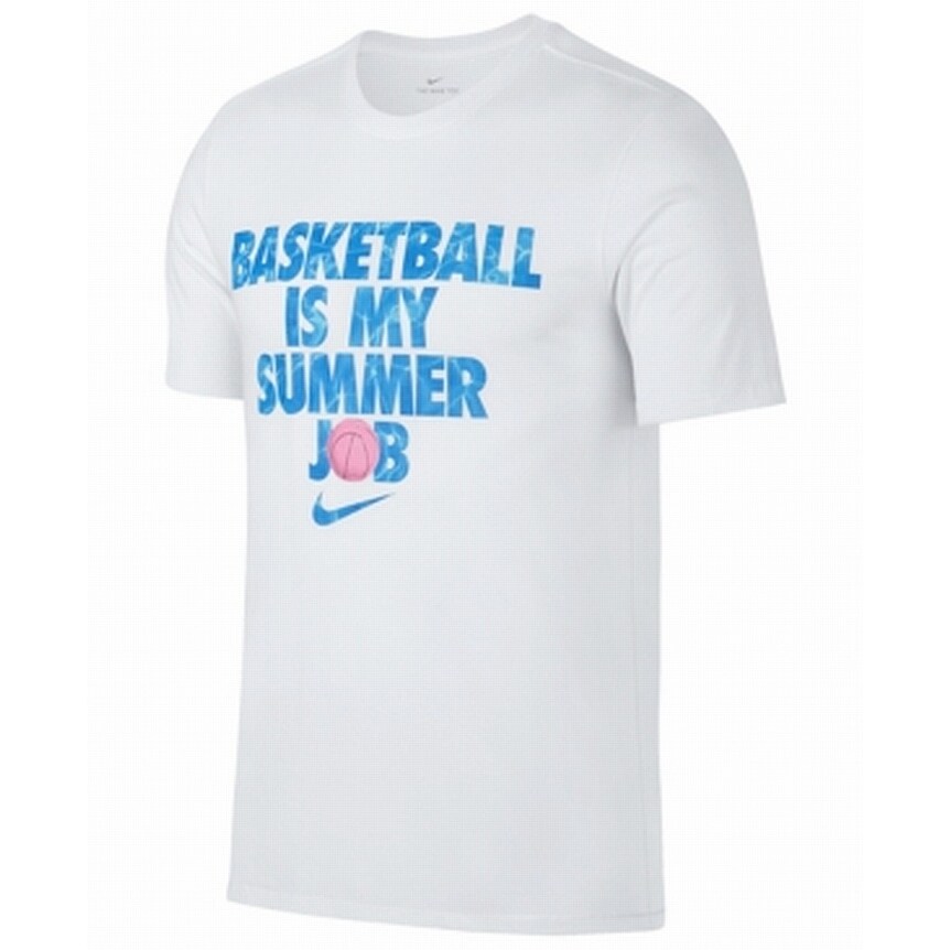 Shop The Nike Tee Mens T Shirt White Size Small S Basketball