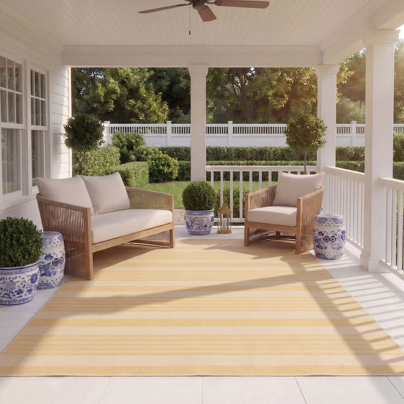 SAFAVIEH Courtyard Orsi Indoor/ Outdoor Waterproof Area Rug