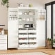 preview thumbnail 3 of 30, Roomfitters 71 Inch Freestanding Kitchen Pantry with 8 Pull-Out Trays and Door Shelves, Shaker Cabinet