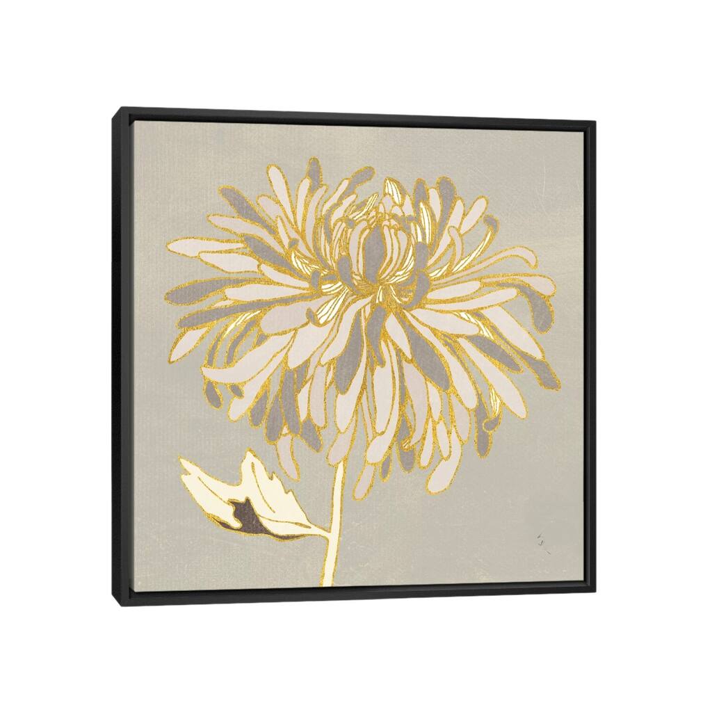 iCanvas "Sarah's Garden Gatsby III" by Sarah Adams Framed