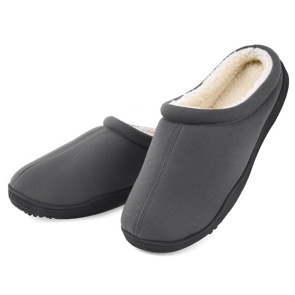 mens foam slippers