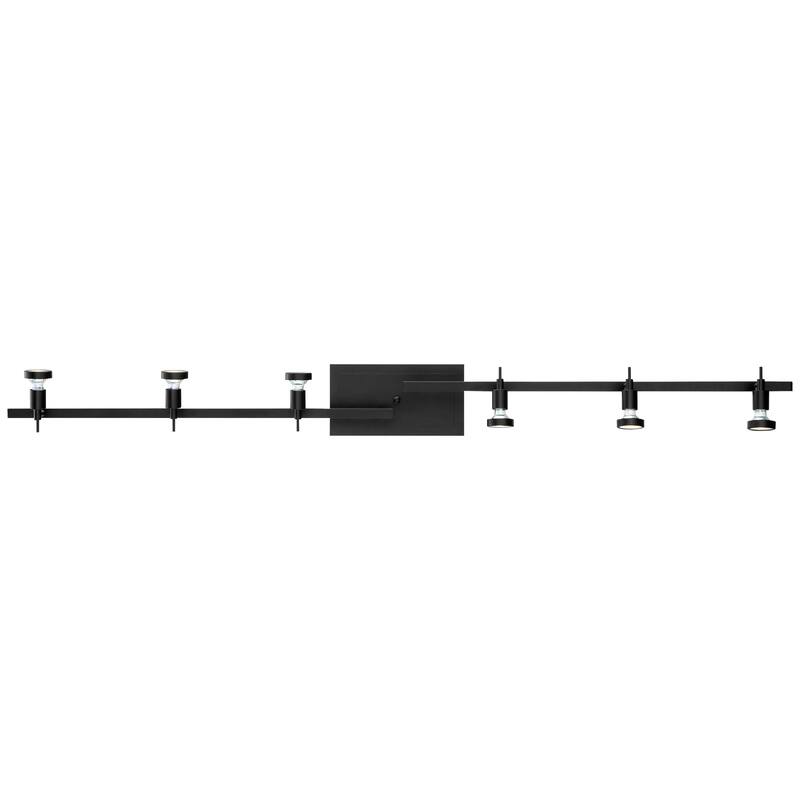 Access Lighting Viper 6 Light 62" Wide LED Fixed Rail Linear Ceiling