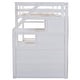 preview thumbnail 21 of 49, Multifunctional Design Bunk Bed with Twin size Trundle, Maximized Storage Space, Twin over Twin