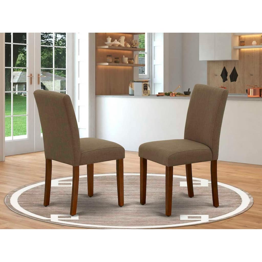 Round Dining Set for 2 - Coffee Table & Chairs - Solid Wood Kitchen Set - Modern Bistro Furniture