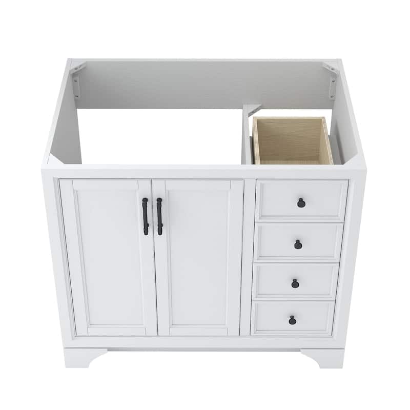 CRAFT + MAIN LCVT3722D-QCV Lanagan 37" Free Standing Single Basin