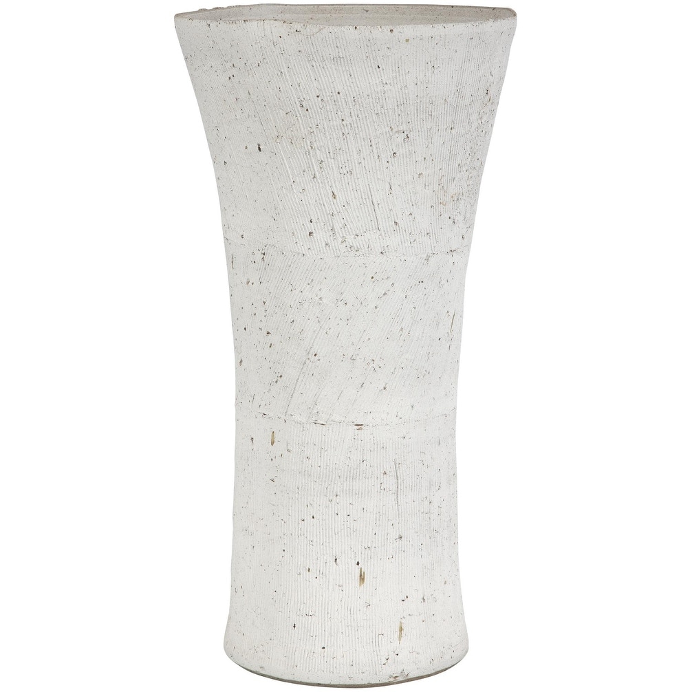 Uttermost 18105 Floreana 15-1/2" Tall Ceramic Vase