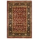 preview thumbnail 4 of 11, SAFAVIEH Couture Hand-knotted Farahan Sarouk Stephenie Traditional Oriental Wool Rug with Fringe 2' x 3' - Rust/Navy - Rectangle