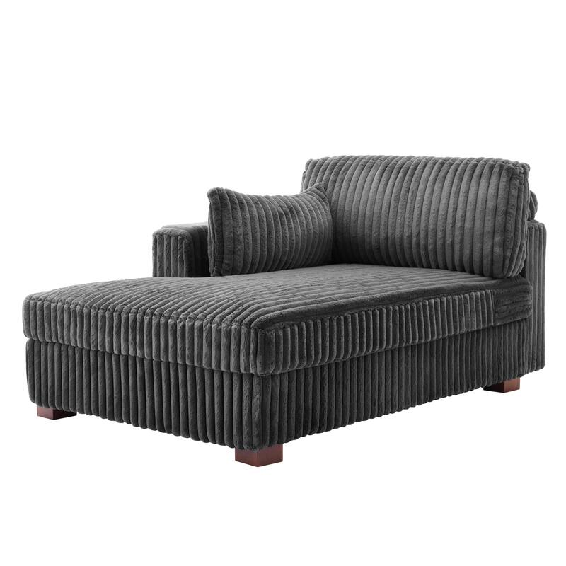 DREAMSIDEA Modern Oversized Chaise Lounge Sofa for Living Room