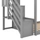 preview thumbnail 6 of 16, Merax Twin Over Twin Bunk Bed with Convertible Slide and Stairway