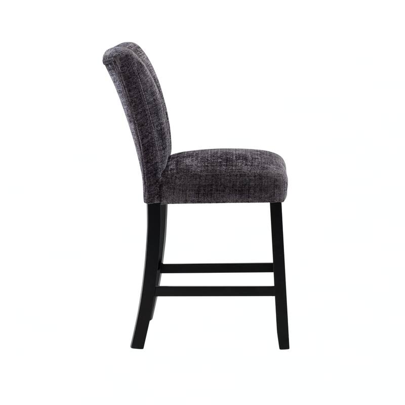 DARK GREY BAR STOOLS (KIT of 2)