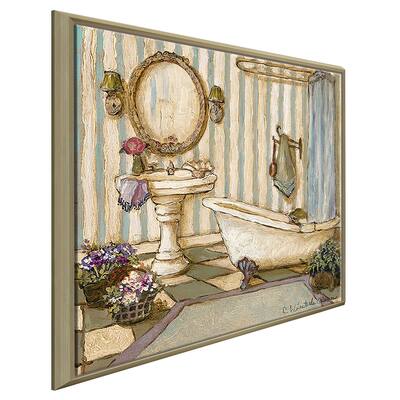 "Her Sanctuary II" Print on Floating Canvas