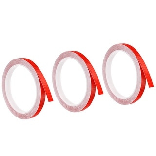 Reflective Tape, 3 Roll 26 Ft x 0.4-inch Safety Tape Reflector, Red ...
