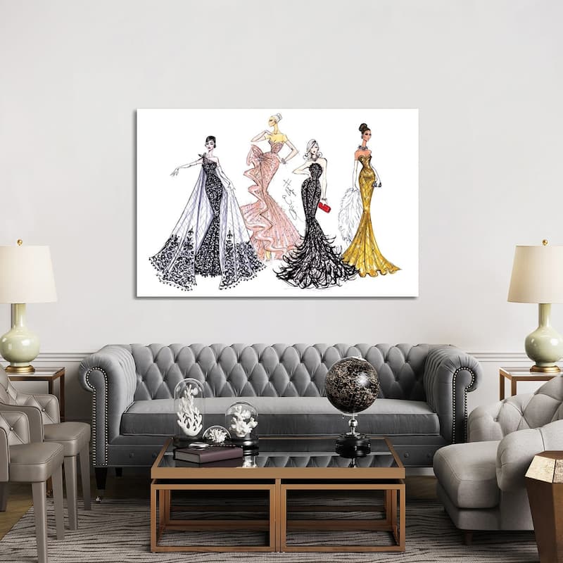 iCanvas "Red Carpet Glam" by Hayden Williams Canvas Print