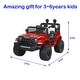 preview thumbnail 35 of 33, 12V Electric Ride-On Car for Kids with Parental Remote, Swing Mode, and Music Player, Ages 3+ Red