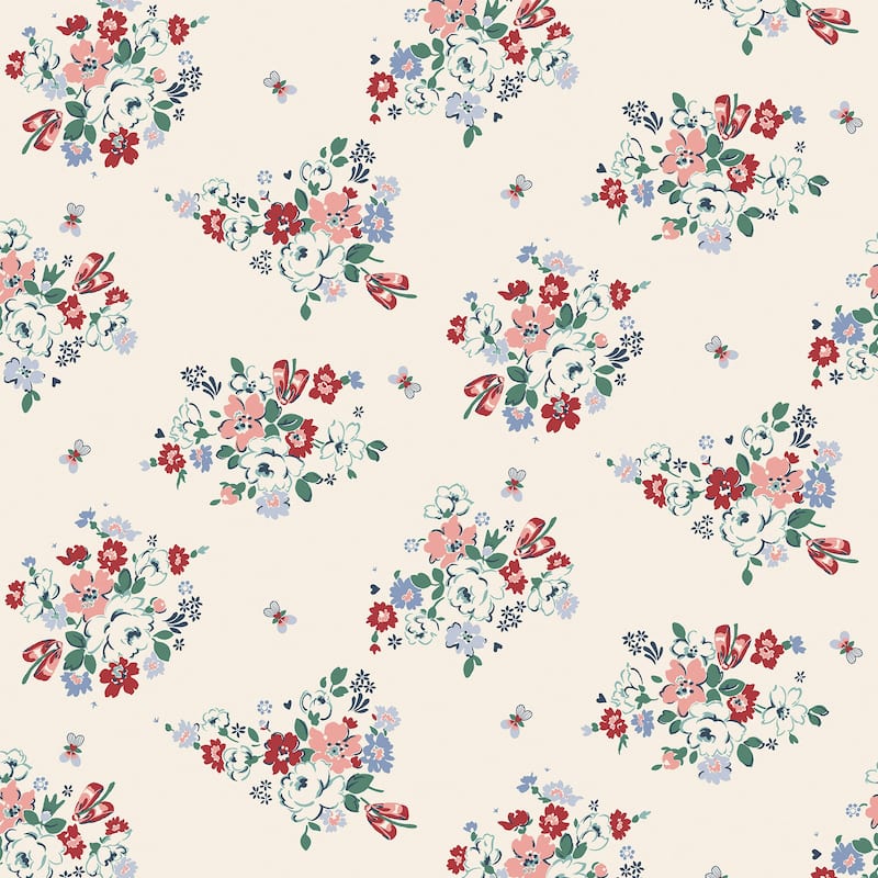 Cath Kidston Clifton Floral Cream