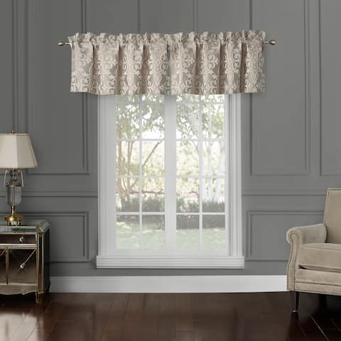 Waterford Travis Tailored Valances Set Of 2 - 55x18