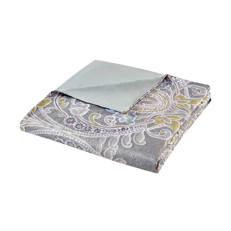 Harbor House Hallie Grey 5 Piece Cotton Duvet Cover Set