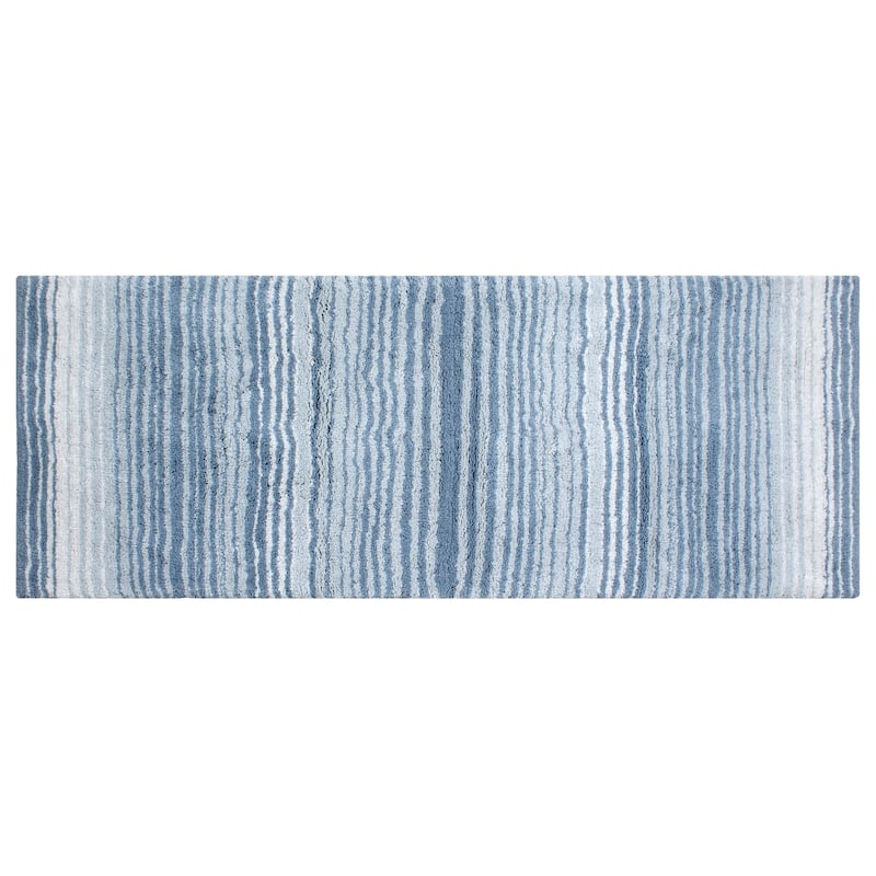 Gradiation Collection Absorbent Cotton Machine Washable Runner Rug